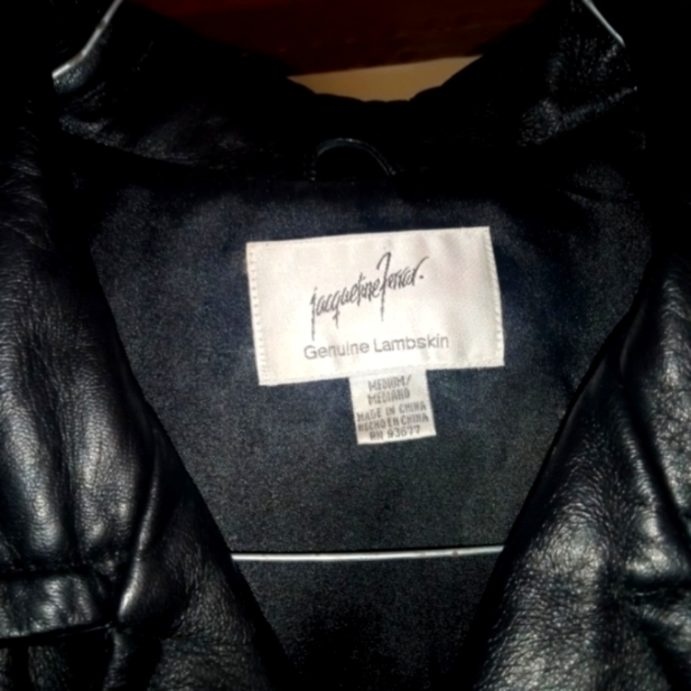 Leather jacket